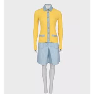 Chanel Cardigan & Shorts Set – Size FR38 / M